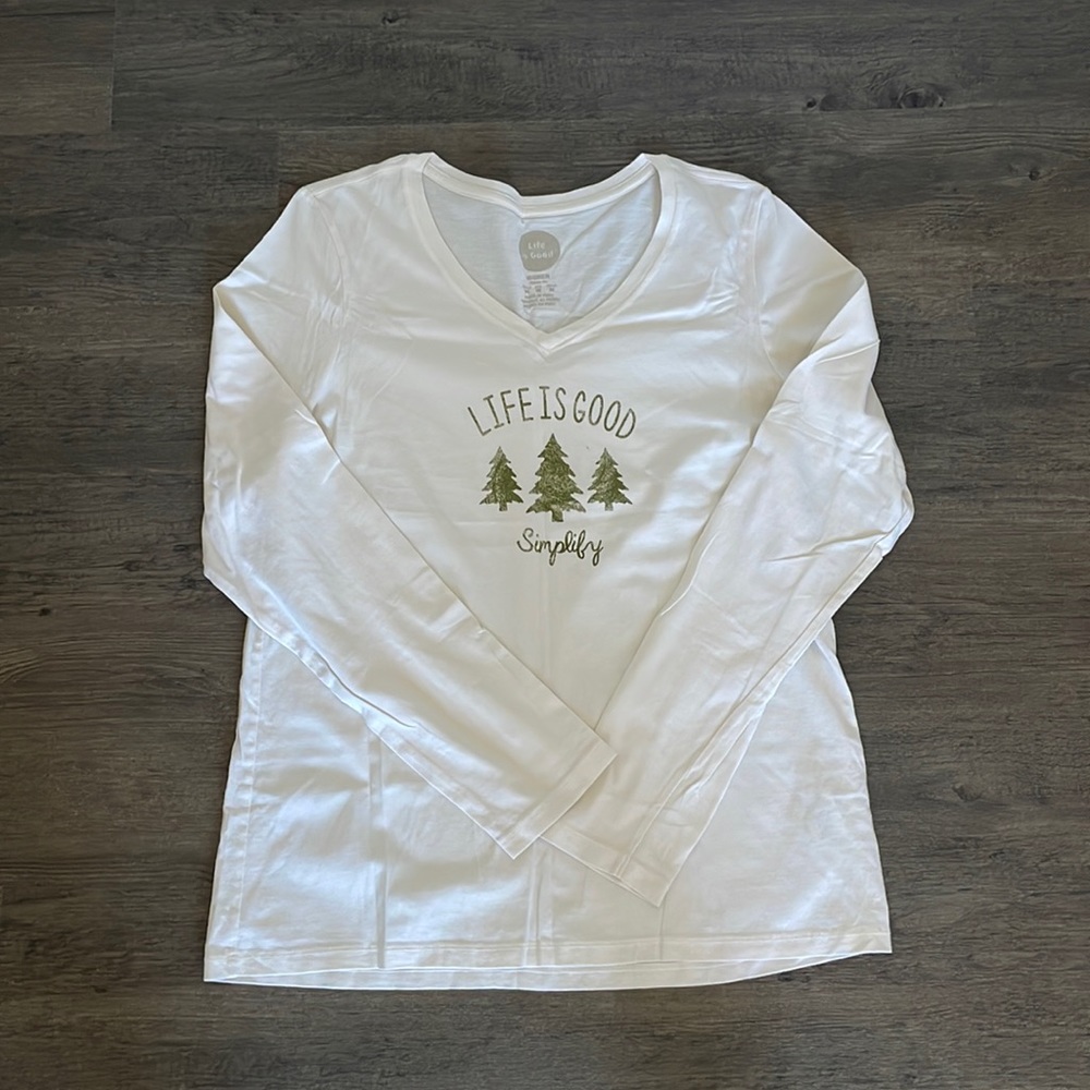 Life is good long sleeve t shirt